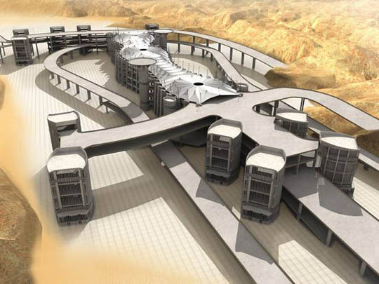 Jamarat Project in Mina Makkah Saudi Arabia