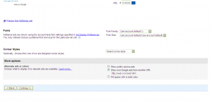 adsense alternate url