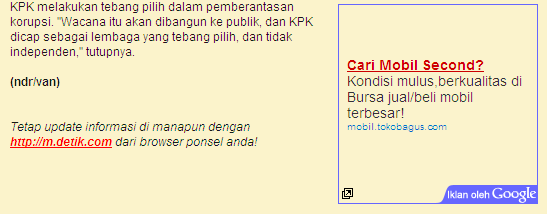 Google AdSense in Bahasa Indonesia?