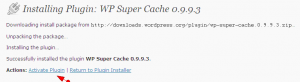 activate wordpress plugins 