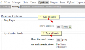blogsome 2 set all posts and feed blogsome 2 set all posts and feed