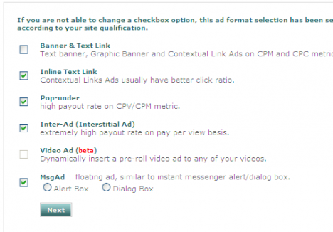 clicksor non english ads formats clicksor non english ads formats