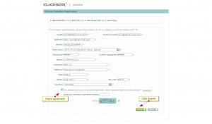 fill out the form clicksor signup step 1 fill out the form clicksor signup step 1