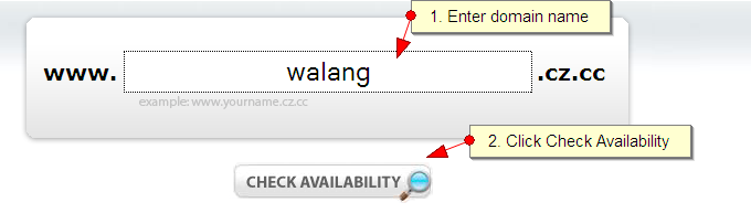 How to Create CZ.CC Free Domain