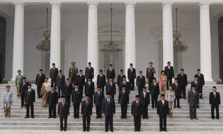 Indonesia Ministers 2009 – 2014