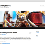 How to Show Sidebar on Twenty Eleven Theme 
