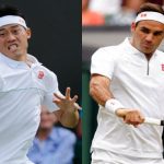 Federer Kalahkan Nishikori di Perempat Final Wimbledon